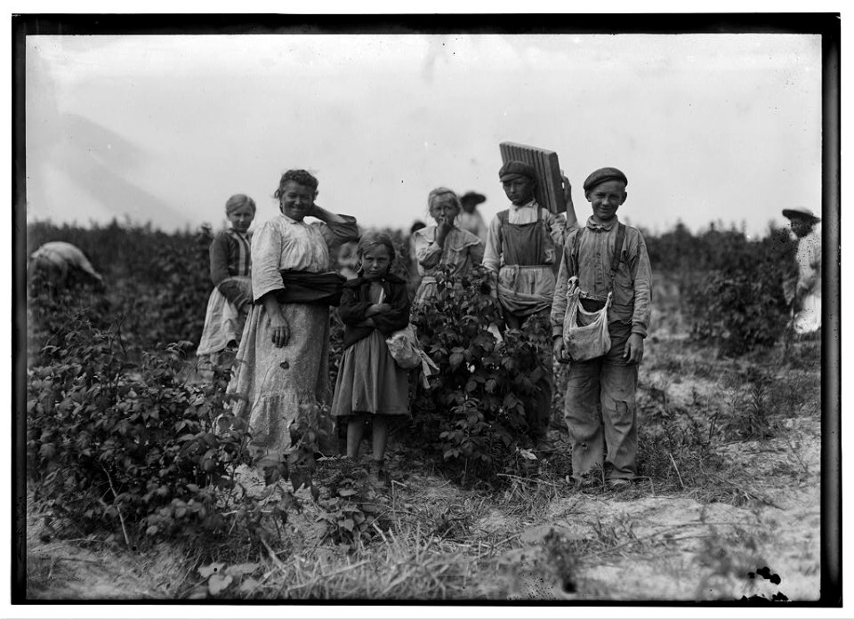 Mrs. Bissie and family (Polish). They all work in fields near Baltimore in summer and have worked at Biloxi, Miss. for two years. LOC nclc.05421