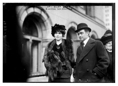 Mrs. Allan Story and lawyer, Wm. Sullivan LCCN2014686653