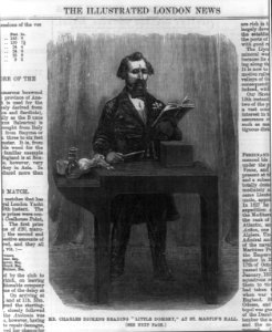 Mr. Charles Dickens reading Little Dombey, at St. Martin's Hall LCCN2004671769