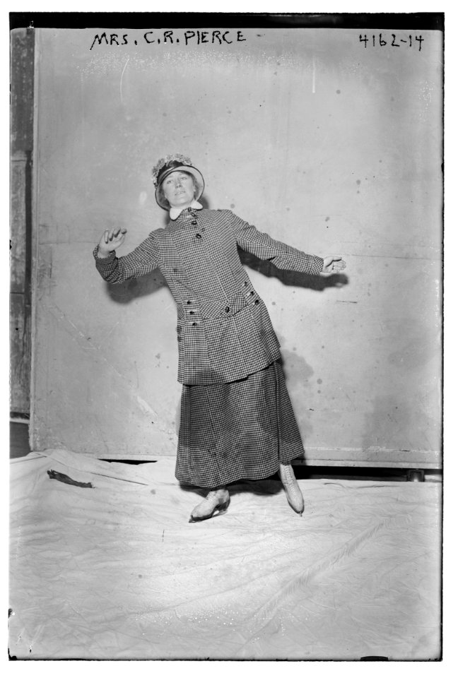 Mrs. C.R. Pierce (ice skating) LCCN2014704210