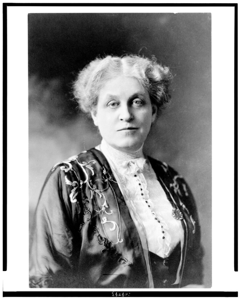 Mrs. Carrie Chapman Catt, half-length portrait, facing front LCCN94504767