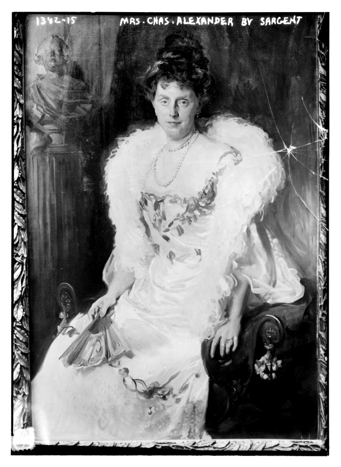 Mrs. Charles Alexander by Sargent - Sargent LCCN2014687547