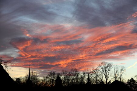 Sunset sky weather photo