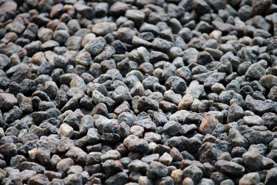 Rocks metal black