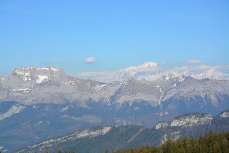 Landscape france mont blanc photo