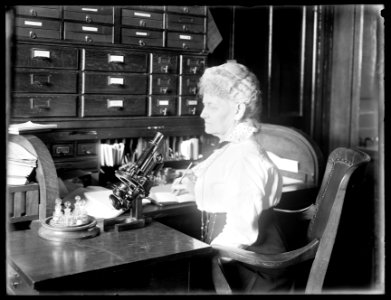 Mrs. F.W. Patterson engaged in scientific research for over 20 years, comparing studies of fungus diseases of plants, the scientific infrastructure of the organisims inducing disease and LCCN2016824534