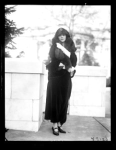 Mrs. F.N (...) , wife of the Secy. of the Rumanian Legation, at New Years reception at Pan Amer. Bldg. LCCN2016891920