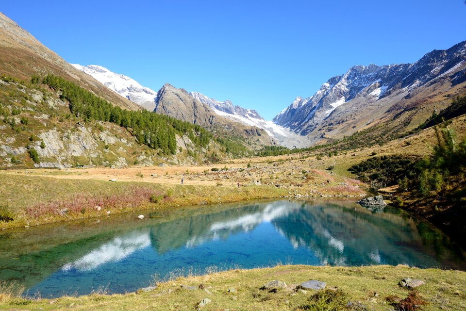 Valais bergsee fafleralp