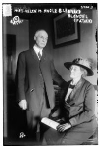 Mrs. Helen M. Angle and Leonard Blondel (Father) LCCN2014697231