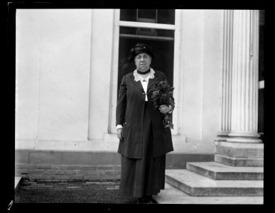 Mrs. Harriet S. Upton at White House LCCN2016891624