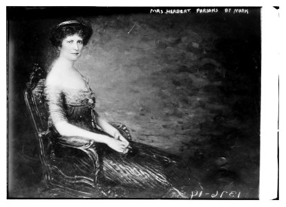 Mrs. Herbert Parsons painted by Mark - Mark LCCN2014687492