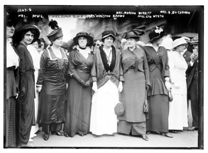 Mrs. Howe, Mrs. Elmer Black, Mrs. Walston Brown, Mrs. Marion Burritt Mrs. B. Buchannan, Mrs. Eva Wyeth LCCN2014697172