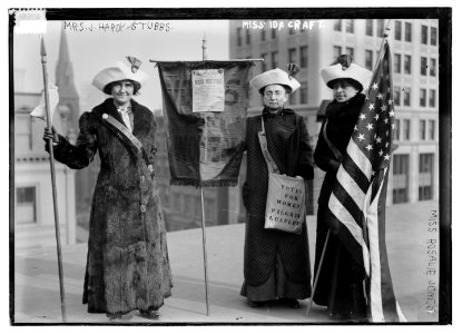 Mrs. J. Hardy Stubbs, Miss Ida Craft, Miss Rosalie Jones LCCN2014691187 photo