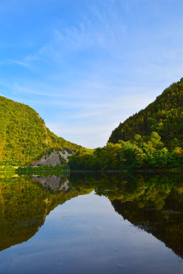 Sunset landscape nature photo