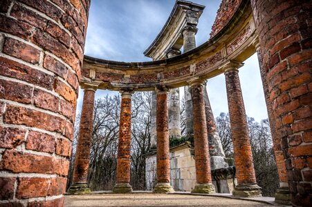 Pillar ruins ruinenberg