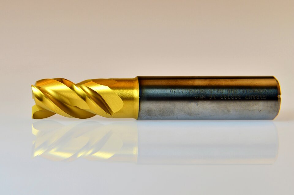 Milling machining gold