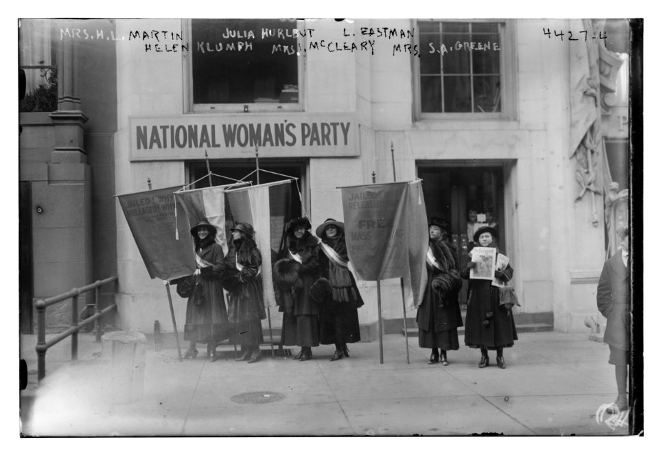 Mrs. H.L. Martin, Julia Hurlbut, L. Eastman, Helen Klumph, Mrs. I McCleary, and Mrs. S.A. Greene LCCN2014705975