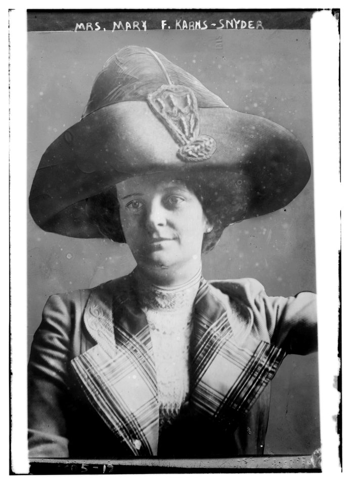 Mrs. Mary F. Karns-Snyder LCCN2014686835