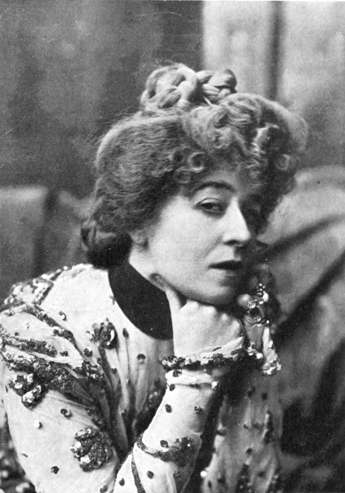 Mrs. Leslie Carter, stage actress