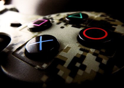 Control video game play station