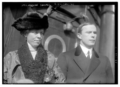 Mrs. Morgan Shuster and Mr. Shuster LCCN2014686612