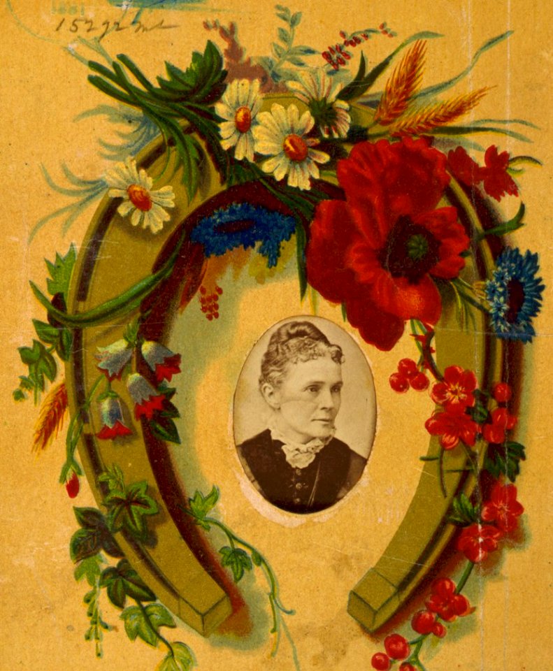 Mrs. James A. Garfield-Horseshoe LCCN95514823 (cropped)