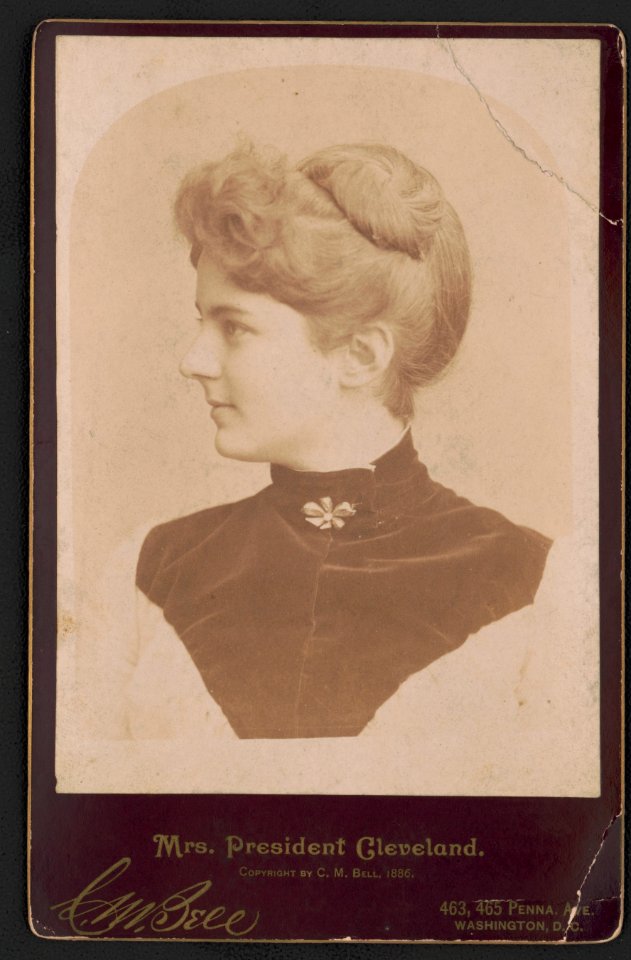 Mrs. President Cleveland - C.M. Bell, 463, 465 Penna. Ave. Washington, D.C. LCCN2015651531
