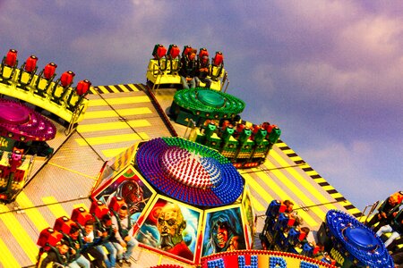 Folk festival carnies pleasure