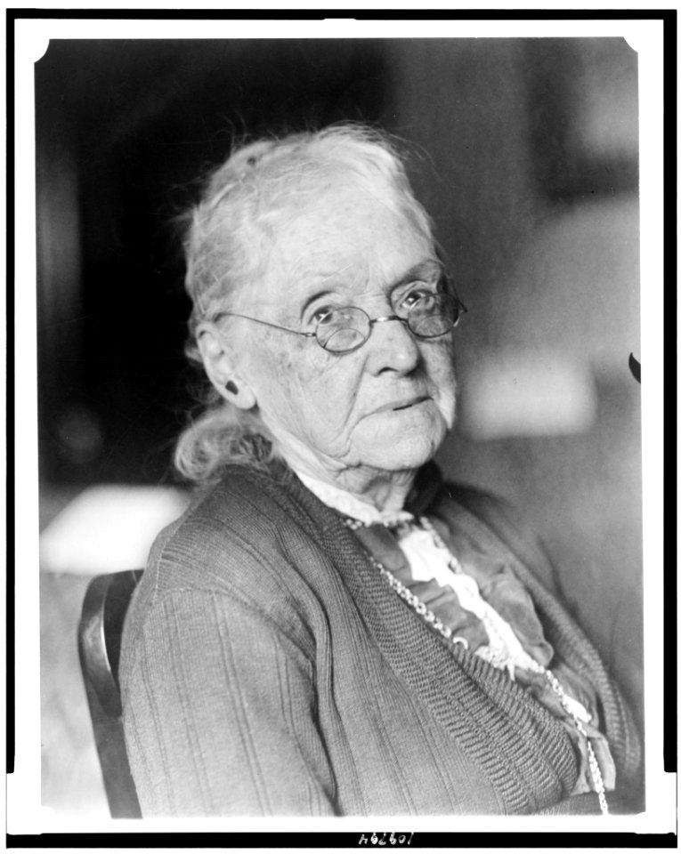 Mrs. Rebecca Latimer Felton, head-and-shoulders portrait, seated, facing right LCCN94504769