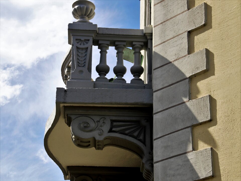 Architecture sky at the court of