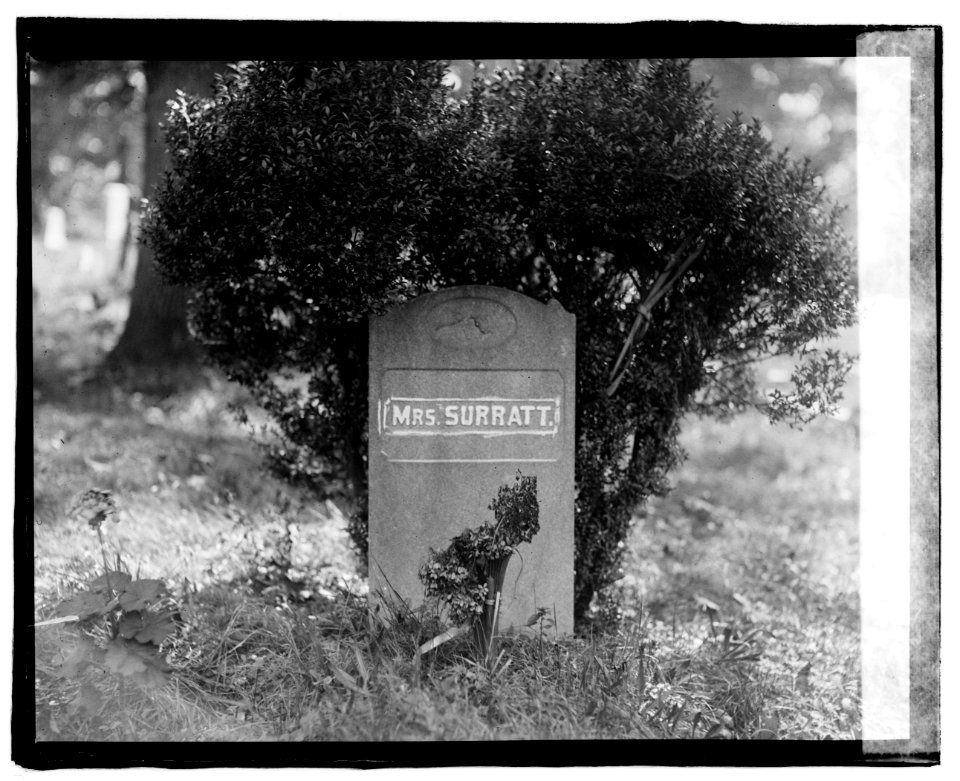 Mrs. Surratt's grave LCCN2016819753