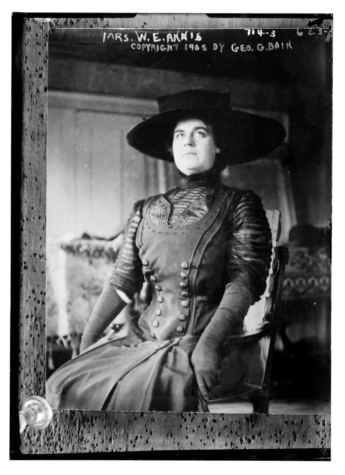 Mrs. W. E. Annis, seated LCCN2014683440