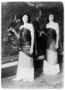 Mrs. William Hoppin, Jr. and Mrs. Gordon Brown in Greek Pageant LCCN2003662098