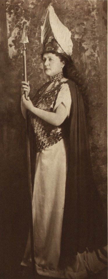 Mrs. William Jay of New York, in costume, 1916