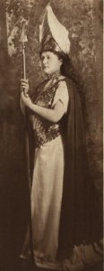 Mrs. William Jay of New York, in costume, 1916