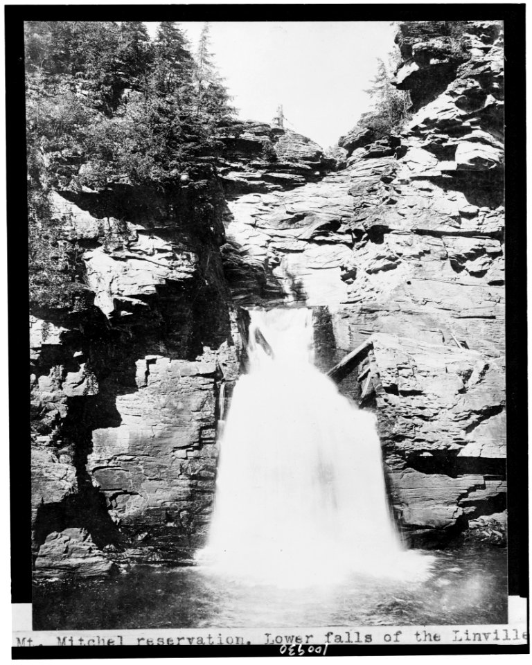 Mt. Mitchell Reservation. Lower falls of the Linville River. Mitchell County, N.C. LCCN90715629