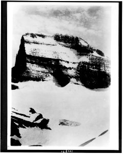 Mt. Gould, head of Swift Current Glacier, Glacier National Park Montana LCCN90715254 photo