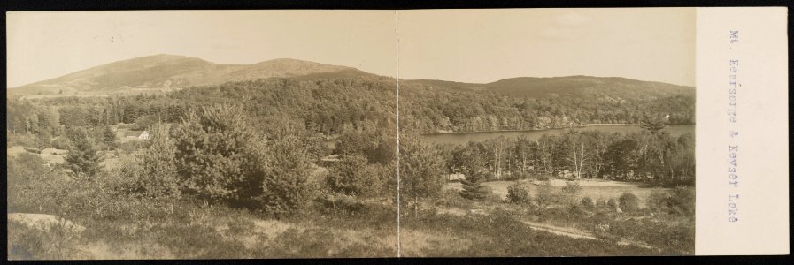 Mt. Kearsarge & Keyser (i.e. Kezar) Lake LCCN2013646545
