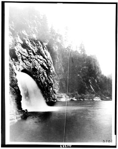 Mt. Mitchell Reservation, North Carolina, with waterfalls in foreground LCCN90715628