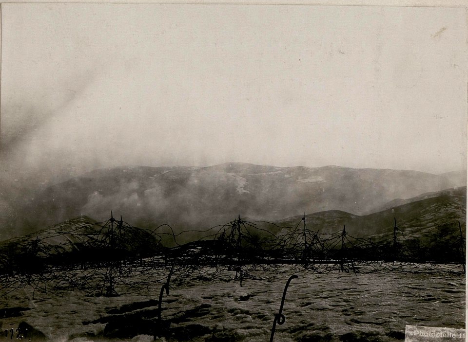 Mt. Spiel. Italienisches Trommelfeuer auf Col del Rosso (BildID 15733587)