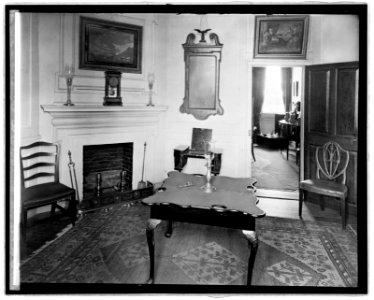 Mt. Vernon, (Virginia), Mrs. Wash. sitting room LCCN2016824168