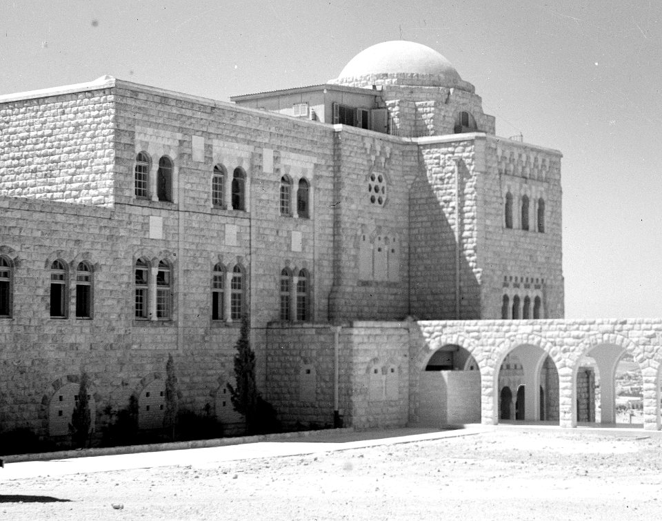 MtScopus Wolfsohn Library building