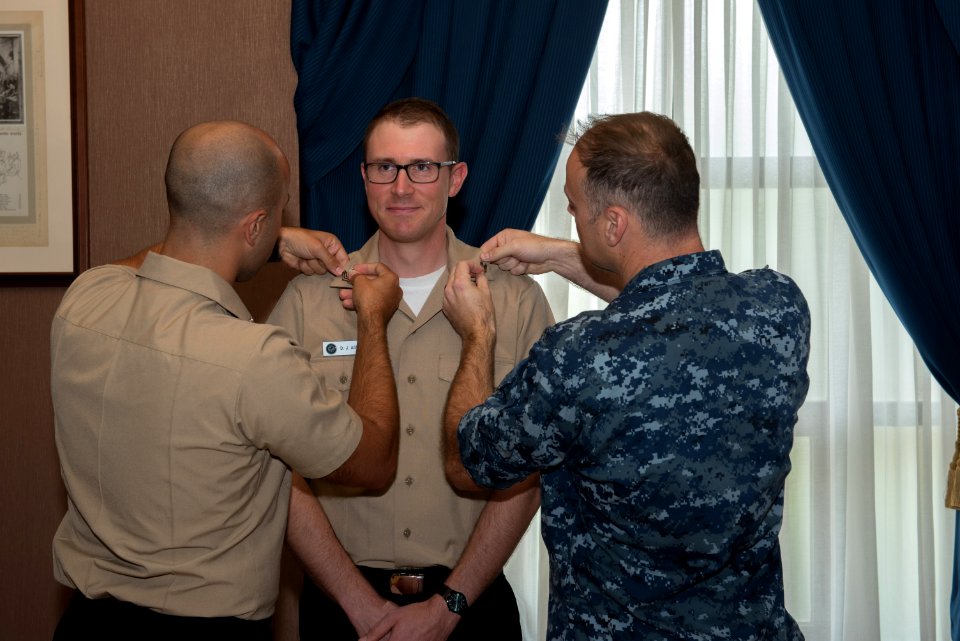 MU1 David Agee promotion ceremony (36884968755)