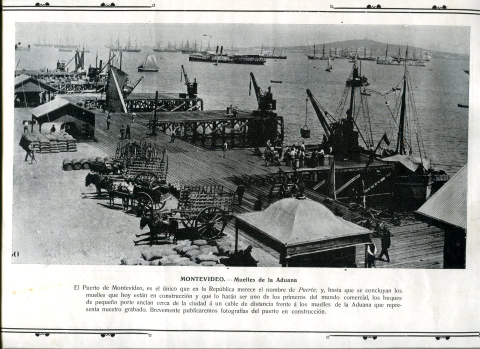 Muelles de la Aduana - Montevideo