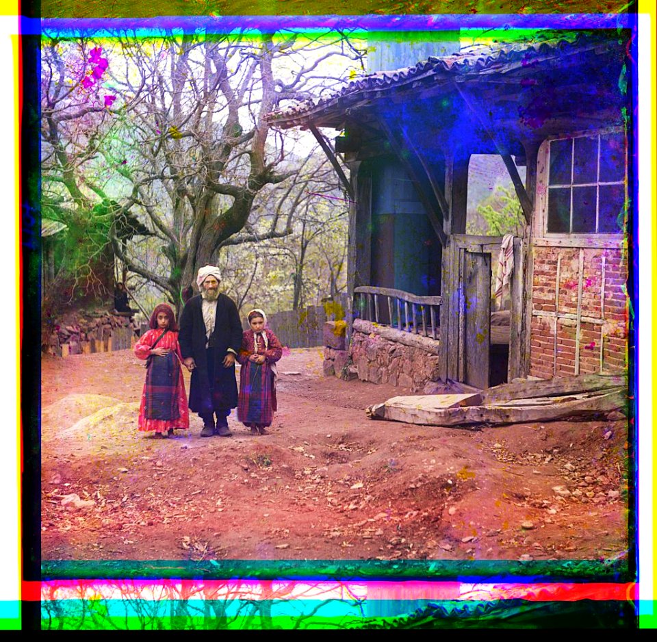 Mullah with his students in Artvin