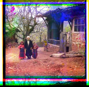 Mullah with his students in Artvin