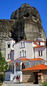 Monastery street scene