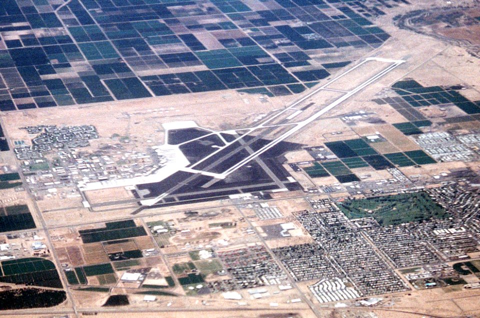 MCAS Yuma aerial view 1992