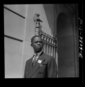 Mbonu Ojike, an African delegate from Nigeria LCCN2017836079