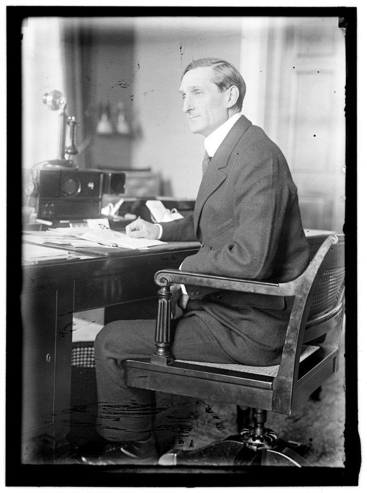 McADOO, WILLIAM GIBBS. SECRETARY OF THE TREASURY, 1913-1921 LCCN2016864402